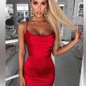 Babyboo fashion red dress